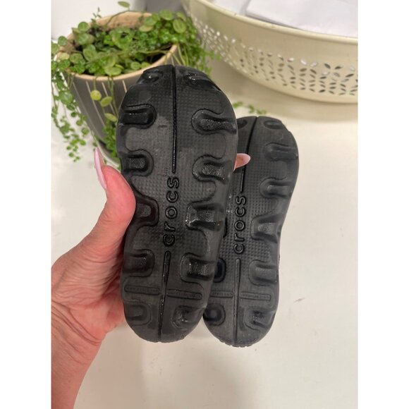 Crocs Duet Busy Day Mary Jane Ballerinas - Black Sz 11 6. 7/8” - Picture 7 of 9